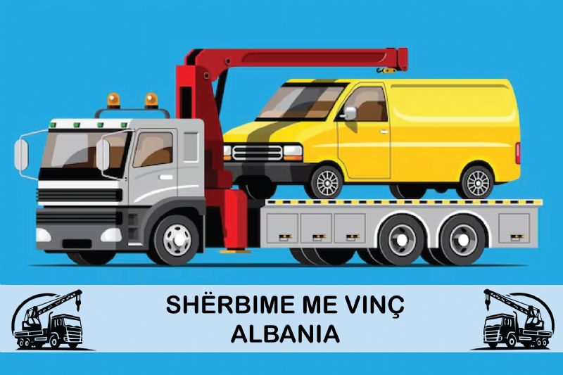 Kamion me vinç ne tirane, Kamion me vinç ne kombinat, Kamion me vinç ne laprak, Kamion me vinç ne kinostudio, Kamion me vinç ne don bosko, Kamion me vinç ne bllok